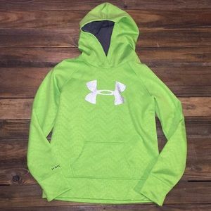 Under Armour Brigt Lime Green Sweatshirt